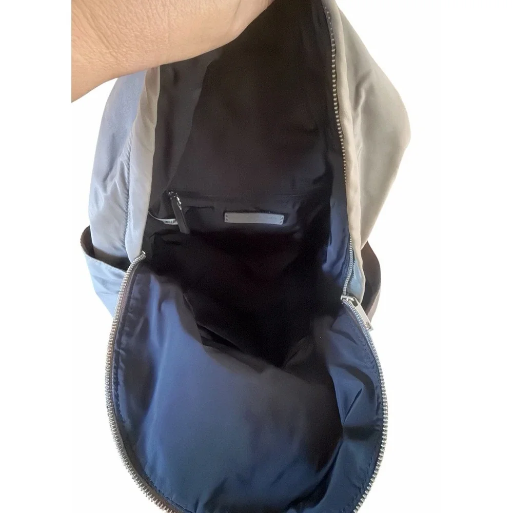 Marc Jacobs Quartz Grey Nylon Backpack Irridescent